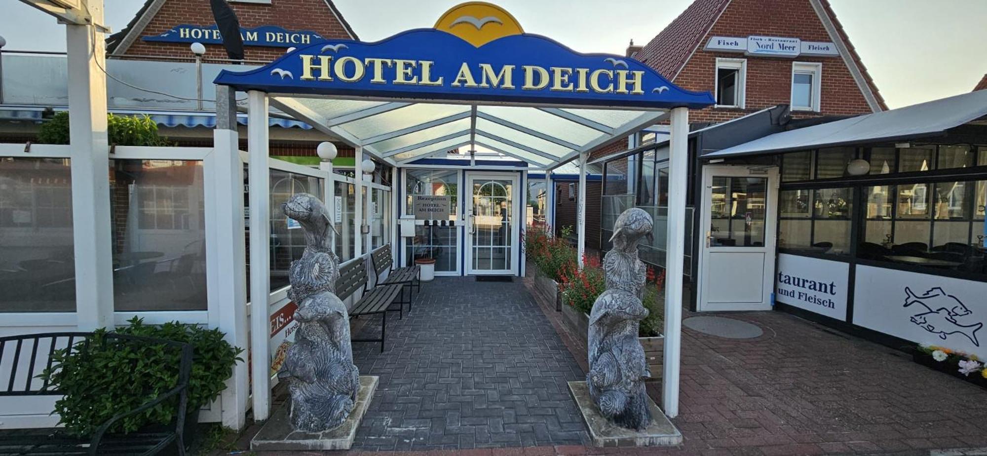 Hotel Am Deich Norddeich  Dış mekan fotoğraf